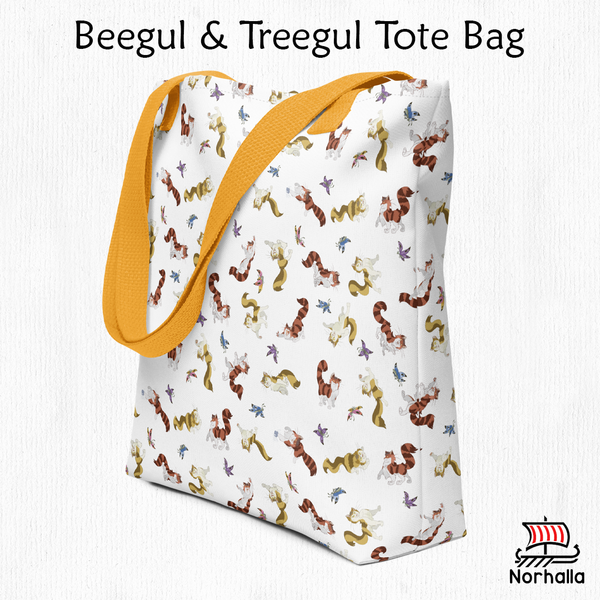 Beegul & Treegul All-Over Print Tote Bag