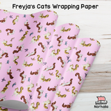 Beegul & Treegul Wrapping Paper - Pink