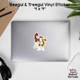 Beegul and Treegul Sticker