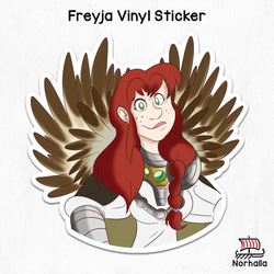 Freyja Vinyl Sticker