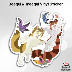 Beegul and Treegul Vinyl Sticker