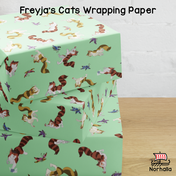 Beegul & Treegul Wrapping Paper - Green