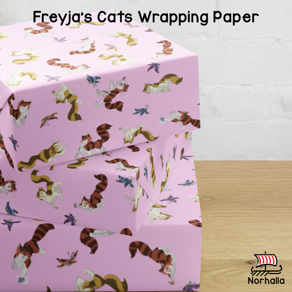 Beegul & Treegul Wrapping Paper - Pink