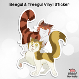 Beegul and Treegul Sticker