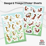 Beegul & Treegul Sticker Sheets