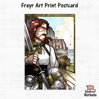 Freyr Art Print Postcard