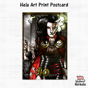 Hela Art Print Postcard