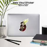 Hela Vinyl Sticker