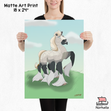 Sleipnir Matte Art Print