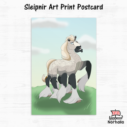Sleipnir Art Print Postcard