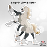 Sleipnir Rearing Vinyl Sticker
