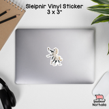 Sleipnir Rearing Vinyl Sticker