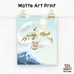 Vedfolnir Matte Art Print