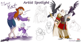 Norhalla is excited to have Kathryn Massey, "Kat" join our creative team as illustrator for our Norse Mother's Tales book series for young children. Norhalla.com