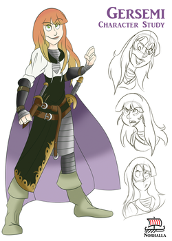 Gersemi is one of Freyja and Odur's daughters, and sister to Hnossa. Norhalla.com