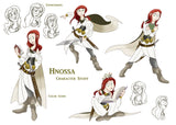 Hnossa is one of Freyja and Odur's daughters, and sister to Gersemi.  In mythology, she would sit and listen to Heimdall tell stories. Norhalla.com