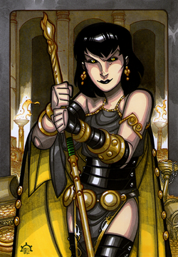 Gullveig - Gullveig represents and personifies, and is the source of influence as it relates to 