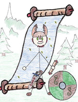 KVasir - Kvasir is the keeper of the book, "Mead of Poetry", which when read will answer any question asked.  Illustration for Norse, of Course! by Kristin Valkenhaus, copyright Norhalla.com. 