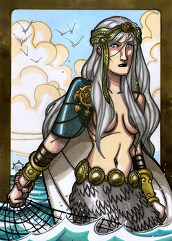 Ran - Ran is wife to Aegir, who are both in mythology referred to as the 